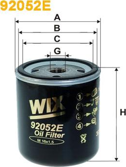 WIX Filters 92052E - Hidravlik Filtr, avtomatik transmissiya furqanavto.az