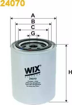 WIX Filters 24070 - Soyuducu filtri furqanavto.az