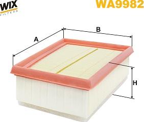 WIX Filters WA9982 - Hava filtri furqanavto.az