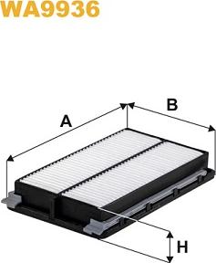 WIX Filters WA9936 - Hava filtri furqanavto.az