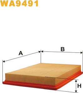 WIX Filters WA9491 - Hava filtri furqanavto.az