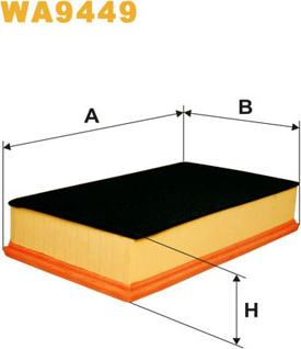 WIX Filters WA9449 - Hava filtri furqanavto.az