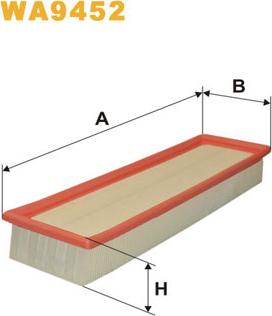WIX Filters WA9452 - Hava filtri furqanavto.az