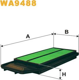 WIX Filters WA9488 - Hava filtri furqanavto.az