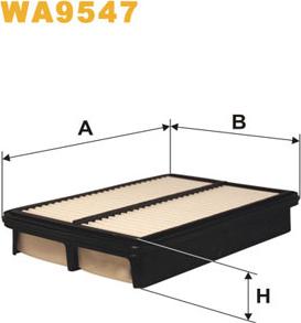 WIX Filters WA9547 - Hava filtri furqanavto.az