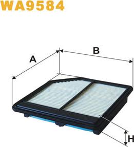 WIX Filters WA9584 - Hava filtri furqanavto.az