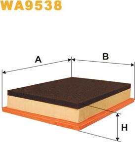 WIX Filters WA9538 - Hava filtri furqanavto.az