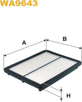 WIX Filters WA9643 - Hava filtri furqanavto.az