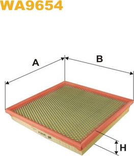 WIX Filters WA9654 - Hava filtri furqanavto.az