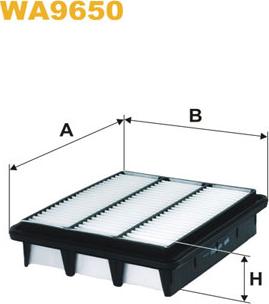 WIX Filters WA9650 - Hava filtri furqanavto.az