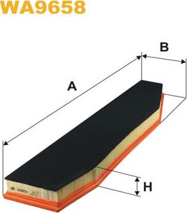 WIX Filters WA9658 - Hava filtri furqanavto.az