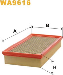 WIX Filters WA9616 - Hava filtri furqanavto.az