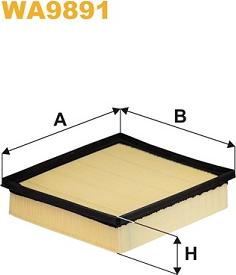 WIX Filters WA9891 - Hava filtri furqanavto.az