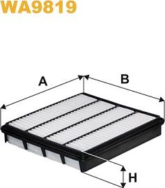 WIX Filters WA9819 - Hava filtri furqanavto.az