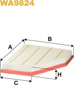 WIX Filters WA9824 - Hava filtri furqanavto.az