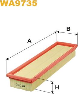 WIX Filters WA9735 - Hava filtri furqanavto.az