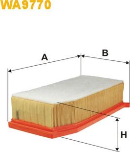 WIX Filters WA9770 - Hava filtri furqanavto.az