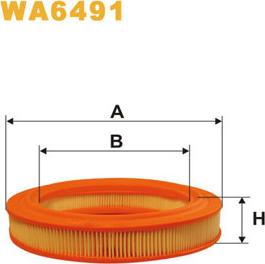 WIX Filters WA6491 - Hava filtri furqanavto.az