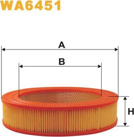 WIX Filters WA6451 - Hava filtri furqanavto.az