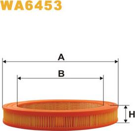 WIX Filters WA6453 - Hava filtri furqanavto.az