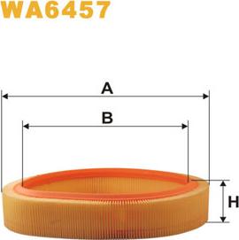 WIX Filters WA6457 - Hava filtri furqanavto.az