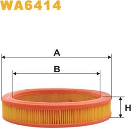 WIX Filters WA6414 - Hava filtri furqanavto.az