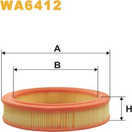 WIX Filters WA6412 - Hava filtri furqanavto.az