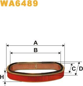 WIX Filters WA6489 - Hava filtri furqanavto.az