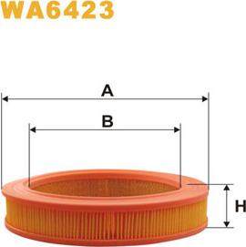 WIX Filters WA6423 - Hava filtri furqanavto.az