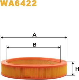 WIX Filters WA6422 - Hava filtri furqanavto.az