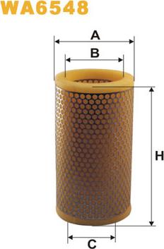 WIX Filters WA6548 - Hava filtri furqanavto.az