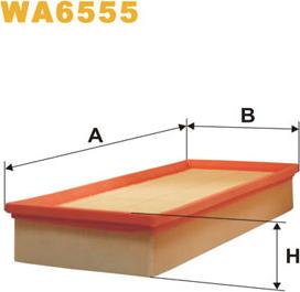 WIX Filters WA6555 - Hava filtri furqanavto.az