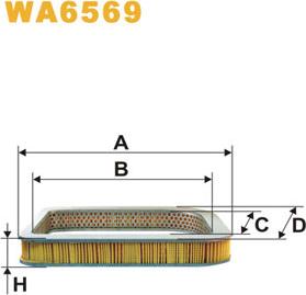 WIX Filters WA6569 - Hava filtri furqanavto.az