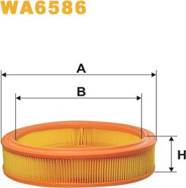 WIX Filters WA6586 - Hava filtri furqanavto.az