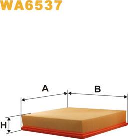 WIX Filters WA6537 - Hava filtri furqanavto.az