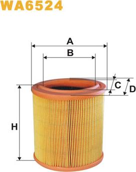 WIX Filters WA6524 - Hava filtri furqanavto.az