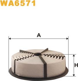 WIX Filters WA6571 - Hava filtri furqanavto.az