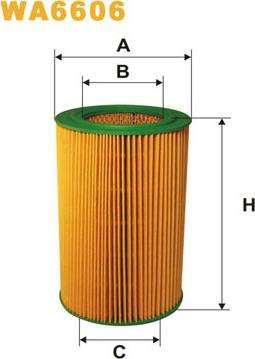 WIX Filters WA6606 - Hava filtri furqanavto.az