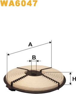 WIX Filters WA6047 - Hava filtri furqanavto.az