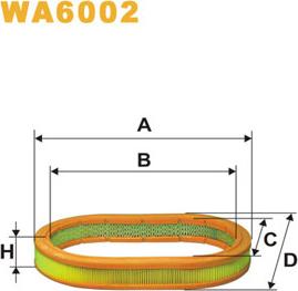 WIX Filters WA6002 - Hava filtri furqanavto.az