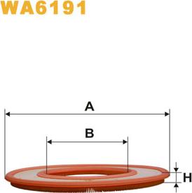 WIX Filters WA6191 - Hava filtri furqanavto.az