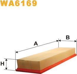 WIX Filters WA6169 - Hava filtri furqanavto.az