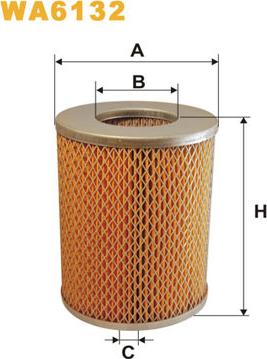 WIX Filters WA6132 - Hava filtri furqanavto.az