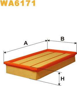 WIX Filters WA6171 - Hava filtri furqanavto.az