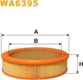 WIX Filters WA6395 - Hava filtri furqanavto.az