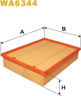 WIX Filters WA6344 - Hava filtri furqanavto.az