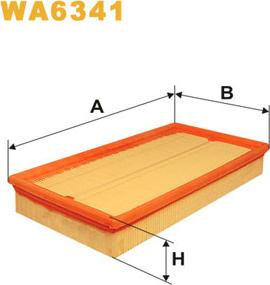 WIX Filters WA6341 - Hava filtri furqanavto.az