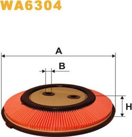 WIX Filters WA6304 - Hava filtri furqanavto.az