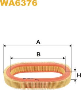 WIX Filters WA6376 - Hava filtri furqanavto.az