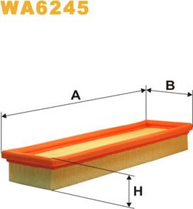 WIX Filters WA6245 - Hava filtri furqanavto.az